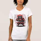 Samurai Bear Women’s Slim Fit Tee (Vorderseite)