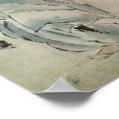 Samurai being followed by a servant poster (Ecke)