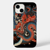 SAMURAI BEKÄMPFUNG DES GIANTEN NAKE Case-Mate iPhone HÜLLE (Rückseite)