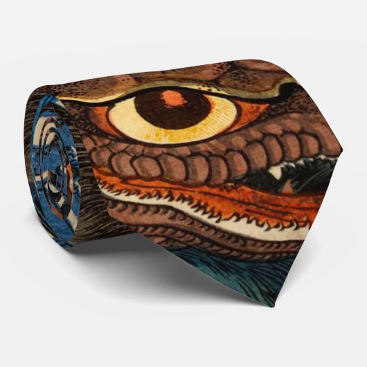 SAMURAI BEKÄMPFUNG DES SCHLANKS KRAWATTE (Gerollt)