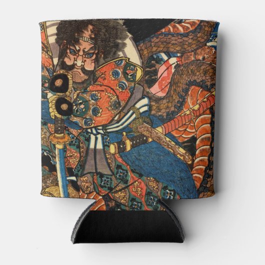 SAMURAI BEKÄMPFUNG VON PYTHON DOSENKÜHLER (Vorderseite)