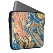 SAMURAI BEKÄMPFUNG VON SALAMANDER LAPTOPSCHUTZHÜLLE (Vorne Rechts)