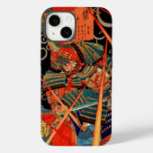 SAMURAI-BEKÄMPFUNGSMONSTER Case-Mate iPhone HÜLLE (Rückseite)