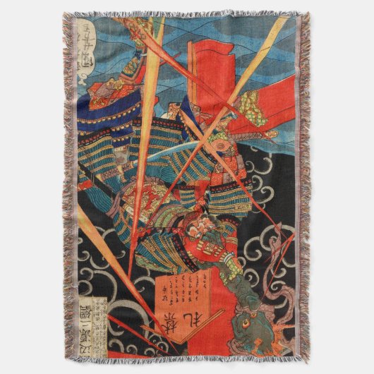 SAMURAI-BEKÄMPFUNGSMONSTER DECKE (Vorderseite Vertikal)