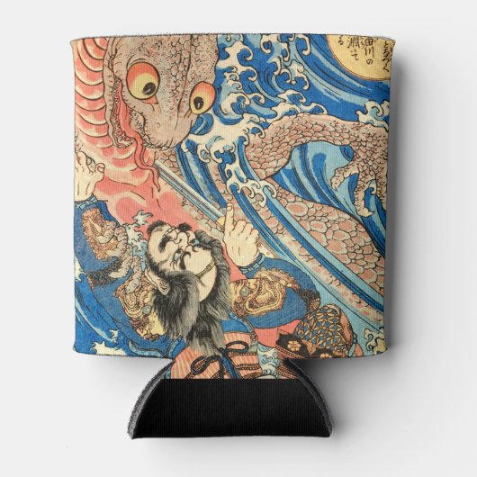 SAMURAI-BEKÄMPFUNGSMONSTER DOSENKÜHLER (Vorderseite)