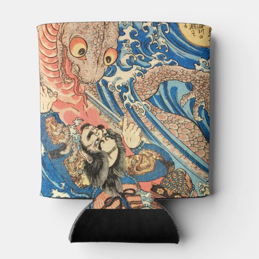 SAMURAI-BEKÄMPFUNGSMONSTER DOSENKÜHLER (Rückseite)