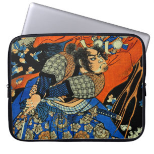 SAMURAI-BEKÄMPFUNGSMONSTER LAPTOPSCHUTZHÜLLE