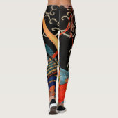 SAMURAI-BEKÄMPFUNGSMONSTER LEGGINGS (Rückseite)