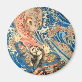 SAMURAI-BEKÄMPFUNGSMONSTER MAGNET (Vorne)