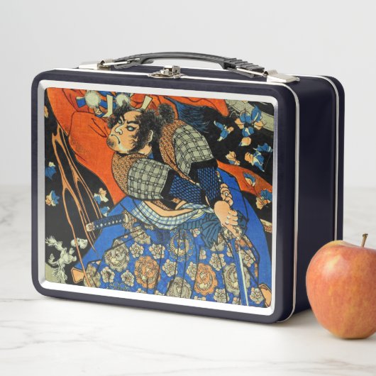 SAMURAI-BEKÄMPFUNGSMONSTER METALL BROTDOSE (Beispiel)