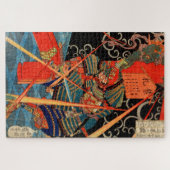 SAMURAI-BEKÄMPFUNGSMONSTER PUZZLE (Horizontal)