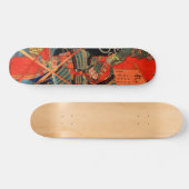 SAMURAI-BEKÄMPFUNGSMONSTER SKATEBOARD (Horizontal)