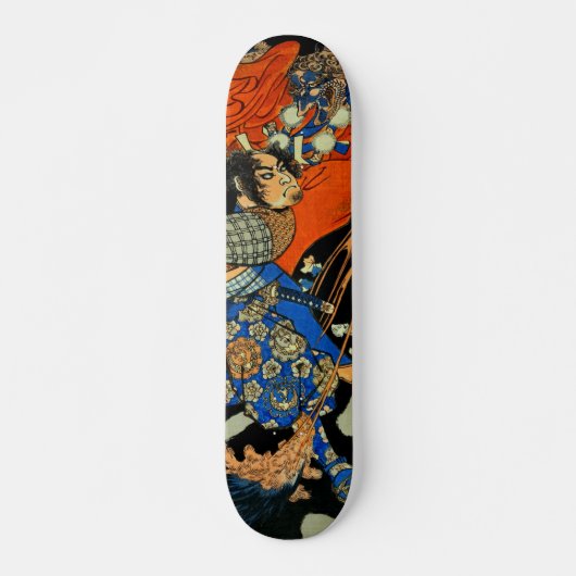 SAMURAI-BEKÄMPFUNGSMONSTER SKATEBOARD (Vorne)