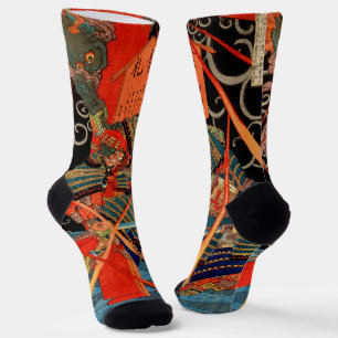 SAMURAI-BEKÄMPFUNGSMONSTER SOCKEN