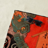 SAMURAI-BEKÄMPFUNGSMONSTER STRANDTUCH (Beispiel)