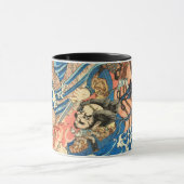 SAMURAI-BEKÄMPFUNGSMONSTER TASSE (Zentrum)