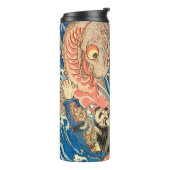 SAMURAI-BEKÄMPFUNGSMONSTER THERMOSBECHER (Nach links gedreht)