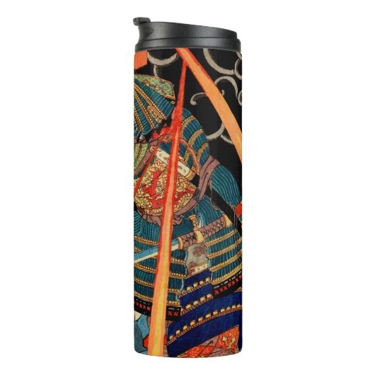 SAMURAI-BEKÄMPFUNGSMONSTER THERMOSBECHER (Nach rechts gedreht)