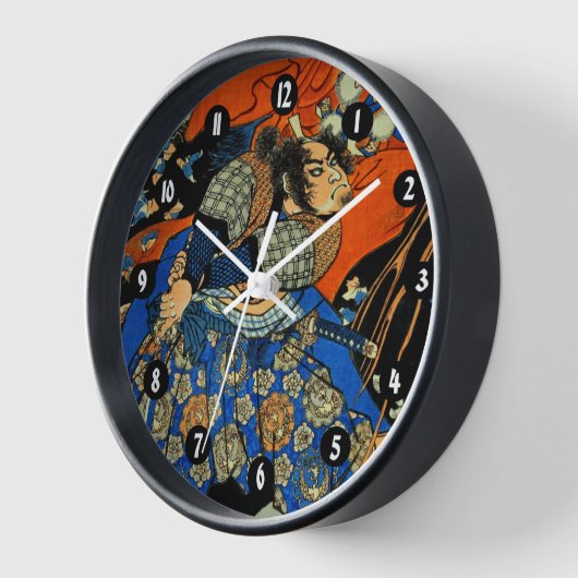 SAMURAI-BEKÄMPFUNGSMONSTER UHR (Winkel)