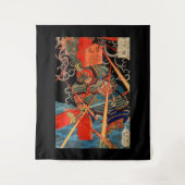 SAMURAI-BEKÄMPFUNGSMONSTER WANDTEPPICH (Vorderseite)