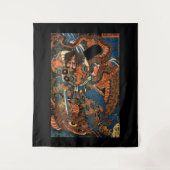 SAMURAI-BEKÄMPFUNGSMONSTER WANDTEPPICH (Vorderseite)