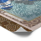 Samurai between fight Hideyoshi and Ito Poster (Ecke)