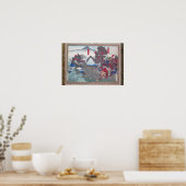 Samurai between fight Hideyoshi and Ito Poster (Küche)