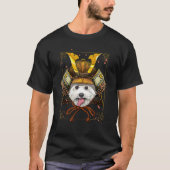 Samurai Bichon Frise Japanese Warrior Bushido Japa T-Shirt (Vorderseite)
