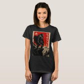 Samurai Bigfoot Graphic Tee Japanese Vintage (Vorne ganz)