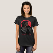 Samurai Black Warrior T-Shirt (Vorne ganz)
