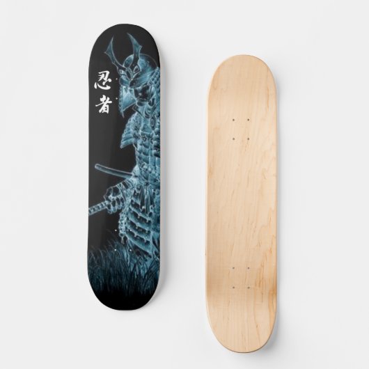 SAMURAI-BLATT SKATEBOARD (Vorderseite)