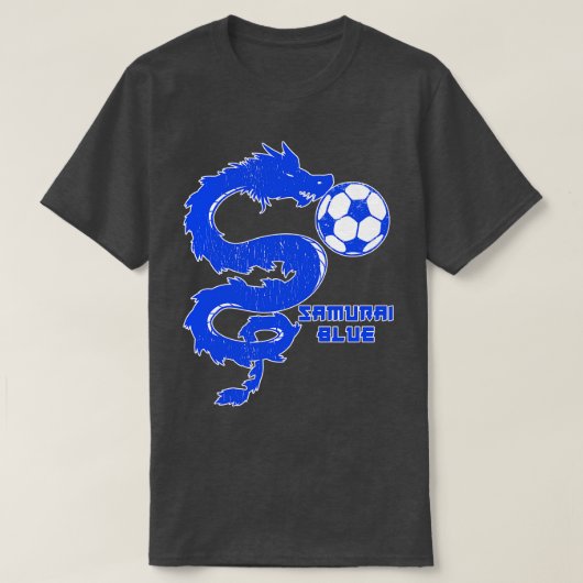 SAMURAI BLAUE Japan Soccer T-Shirt (Design vorne)