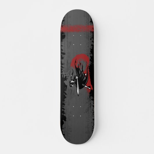 Samurai-Brett Skateboard (Vorne)