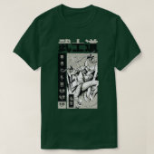 Samurai Bushido Comic Buch Japanisch Style Illustr T-Shirt (Design vorne)