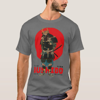 Samurai BUSHIDO japanischer Krieger T-Shirt