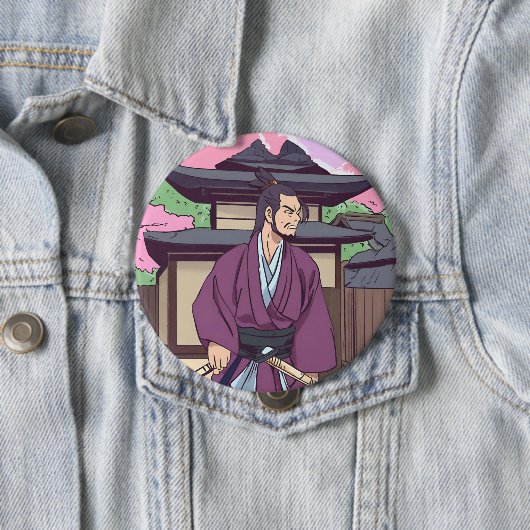 Samurai Button (Beispiel)