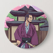 Samurai Button (Vorderseite)