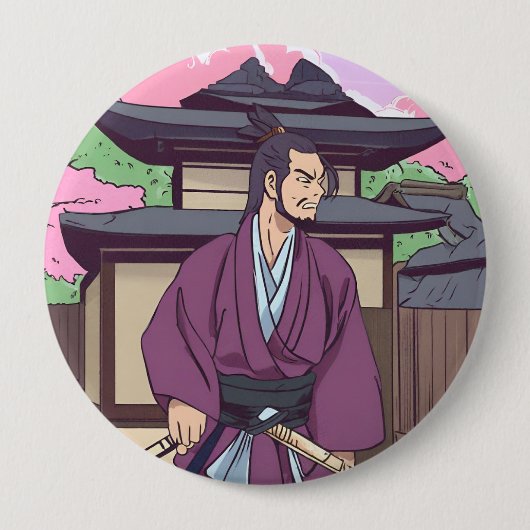 Samurai Button (Vorderseite)