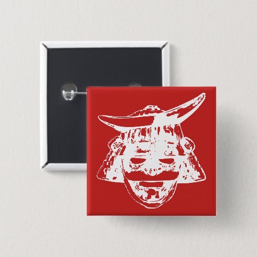 Samurai Button (Vorne & Hinten)