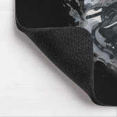 Samurai Cat Anime Japanisch Ninja Warrior Ästhetik Mousepad (Ecke)