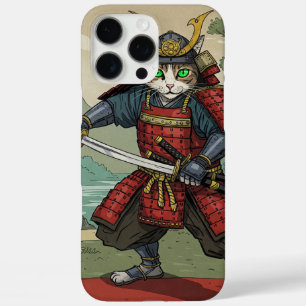 Samurai Cat iPhone 16 Pro Max Hülle