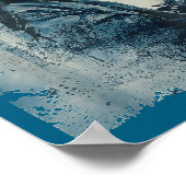 Samurai Cat Japanese Art Anime Men Women Kids Grap Poster (Ecke)