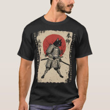 Samurai Cat Japanische Katze Warrior anime Katze J