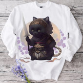 Samurai Cat Ninja T-Shirt für Cat Lovers