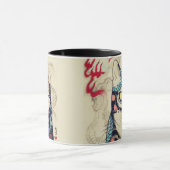 SAMURAI CAT-PORTRAT MIT SERPENT-TATTOOS TASSE (Zentrum)