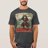 Samurai Cat T-Shirt (Vorderseite)