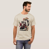 Samurai Cats Sake Party T-Shirt (Vorne ganz)