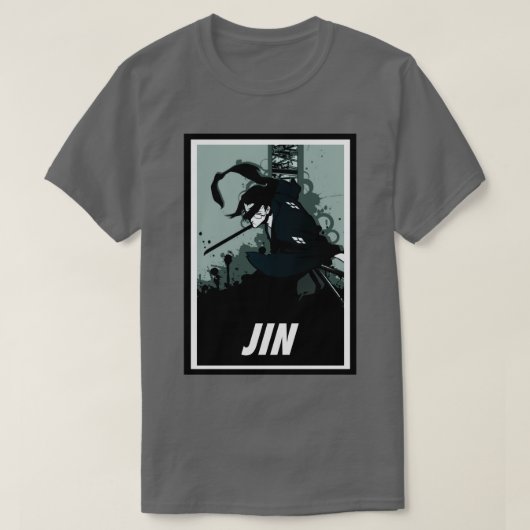 Samurai Champloo Jin Celeb T-Shirt (Design vorne)