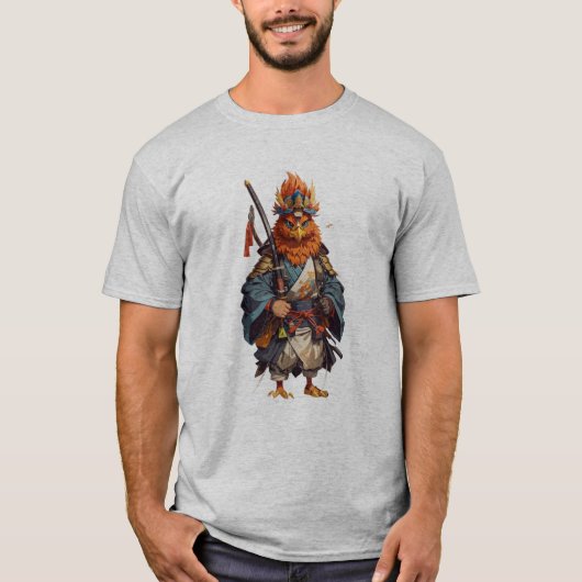 Samurai Chicken T-Shirt (Vorderseite)