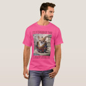 Samurai Chihuahua Thing Funny Dog T-Shirt (Vorne ganz)